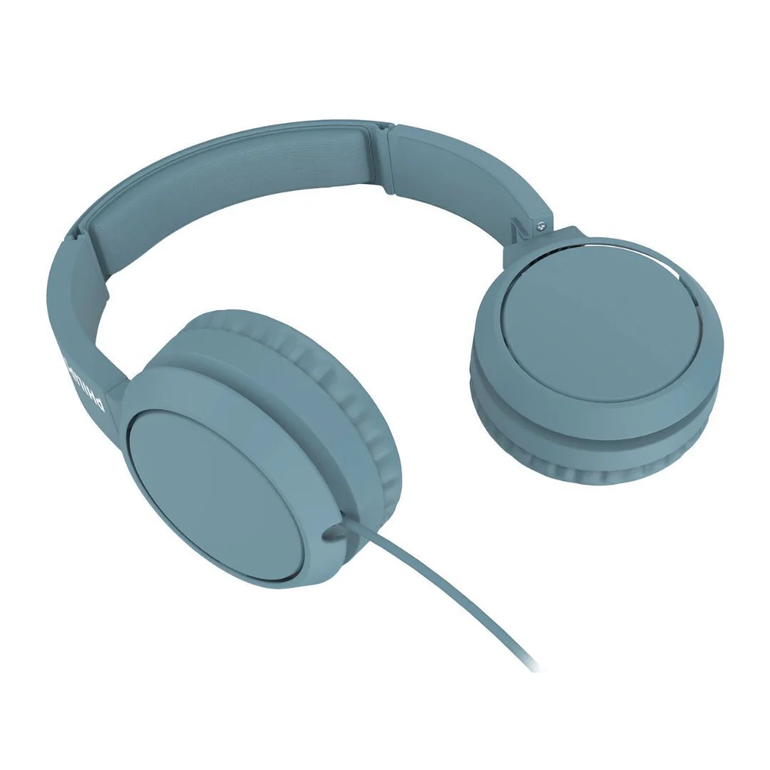 Philips 3000 Series TAH4105BL00 On-Ear Headphones with 32mm Drivers and Closed-Back Design (Blue) - Image 5