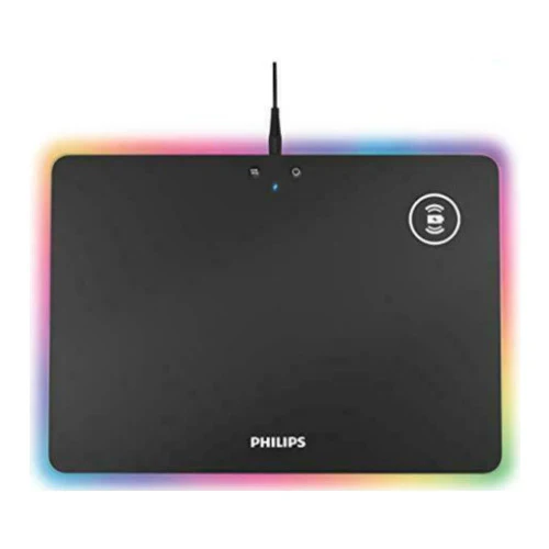 Philips RGB Illuminated Gaming Mouse Pad with Non-Slip Rubber Base - Image 2