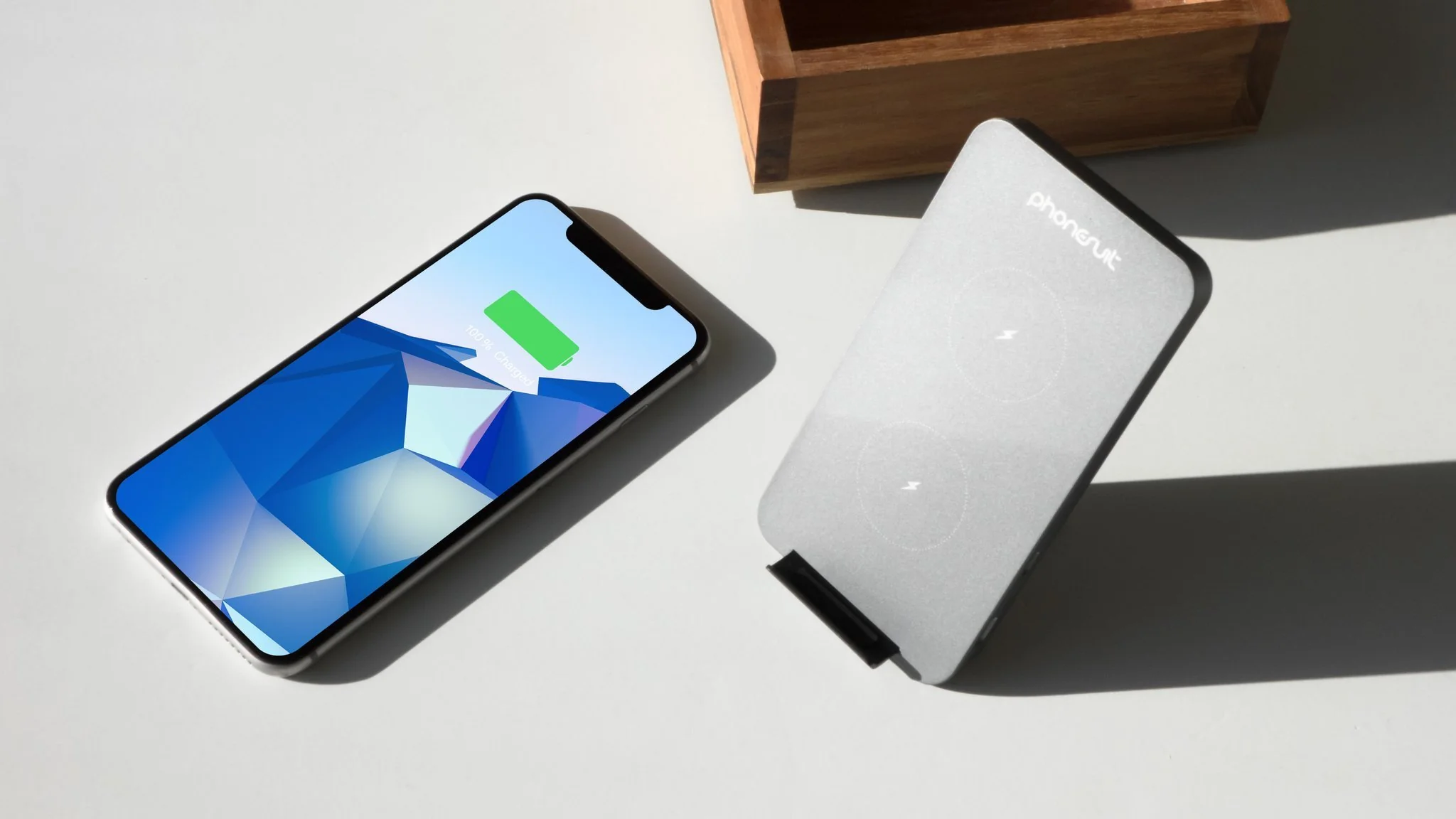 Phonesuit Energy Core Wireless Qi Charging Stand and Pad - Image 7