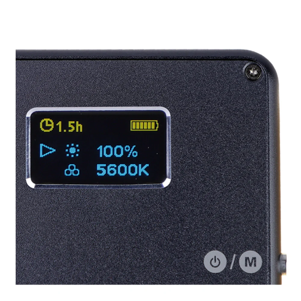 Phottix M180 Bi-Color LED Panel and USB Power Bank (Gray) - Image 7