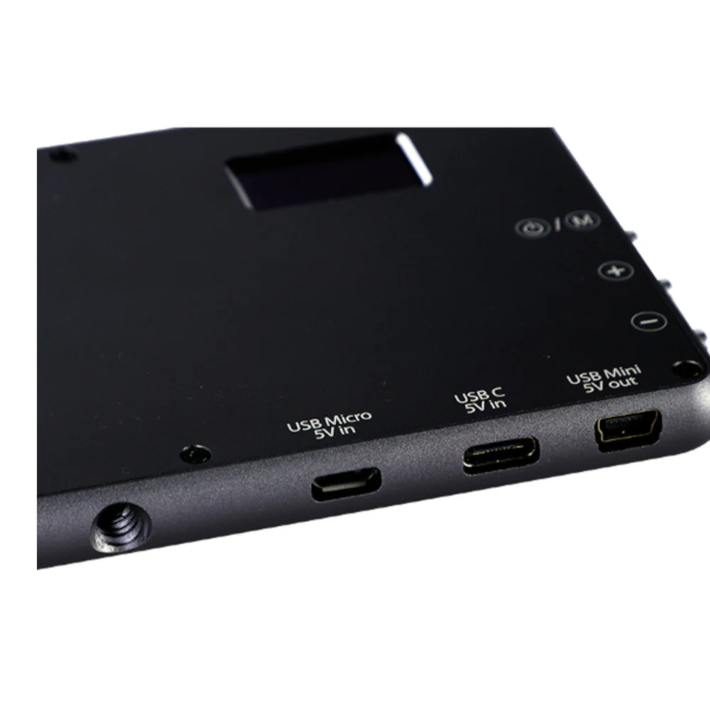 Phottix M180 Bi-Color LED Panel and USB Power Bank (Gray) - Image 8