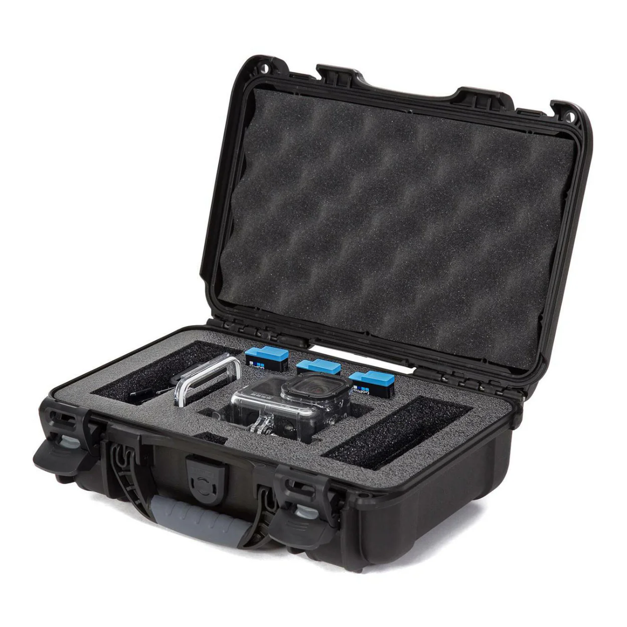 Nanuk 909 Waterproof Hard Case with Foam Insert for GoPro Hero 9 and 10 (Black)
