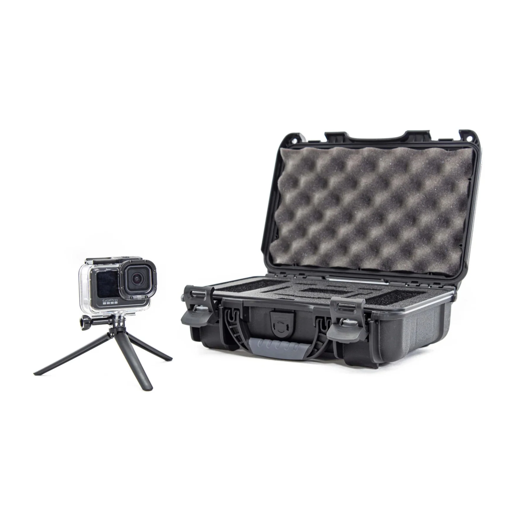 Nanuk 909 Waterproof Hard Case with Foam Insert for GoPro Hero 9 and 10 (Black) - Image 3