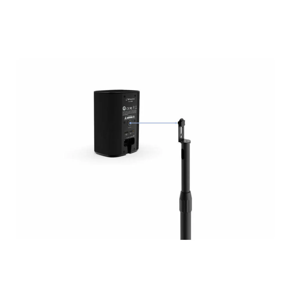 Platin Audio Adjustable Height Satellite and Small Bookshelf Speaker Stands (1 Pair) - Image 2