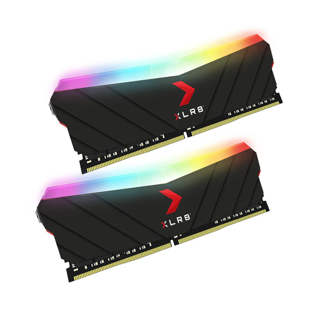 PNY 32GB XLR8 Gaming EPIC-X RGB 3200 MHz Desktop Memory Kit (2 x 16GB) Bundle - Image 3