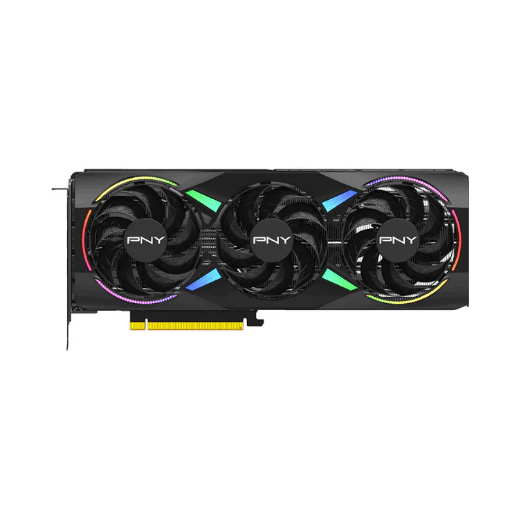 PNY NVIDIA GeForce RTX 5070 ARGB EPIC-X RGB Overclocked Triple Fan Graphics Card - Image 3