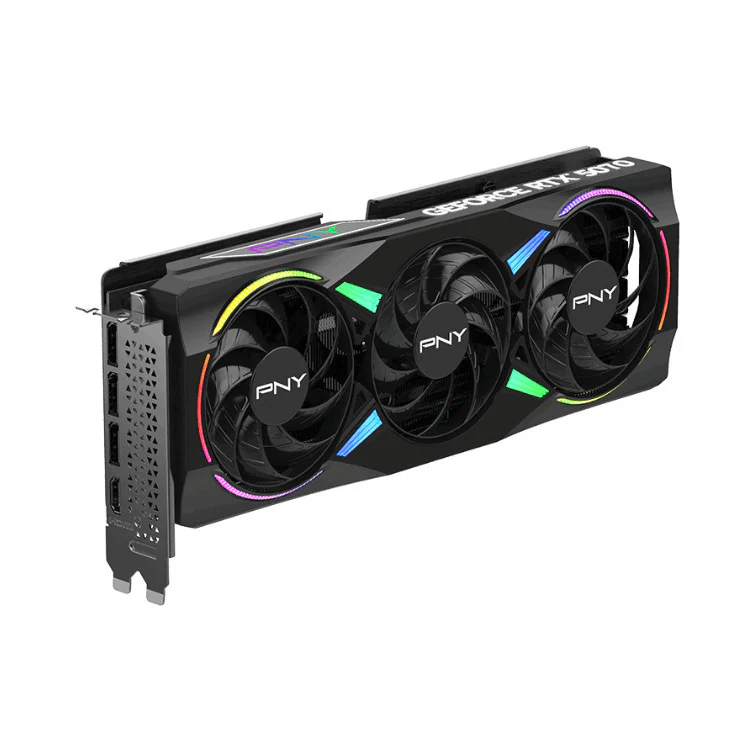 PNY NVIDIA GeForce RTX 5070 ARGB EPIC-X RGB Overclocked Triple Fan Graphics Card - Image 4