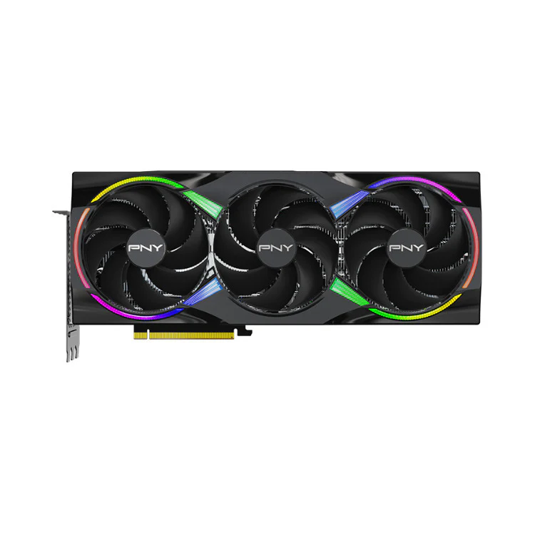 PNY NVIDIA GeForce RTX 5090 ARGB EPIC-X RGB Overclocked Triple Fan Graphics Card - Image 3