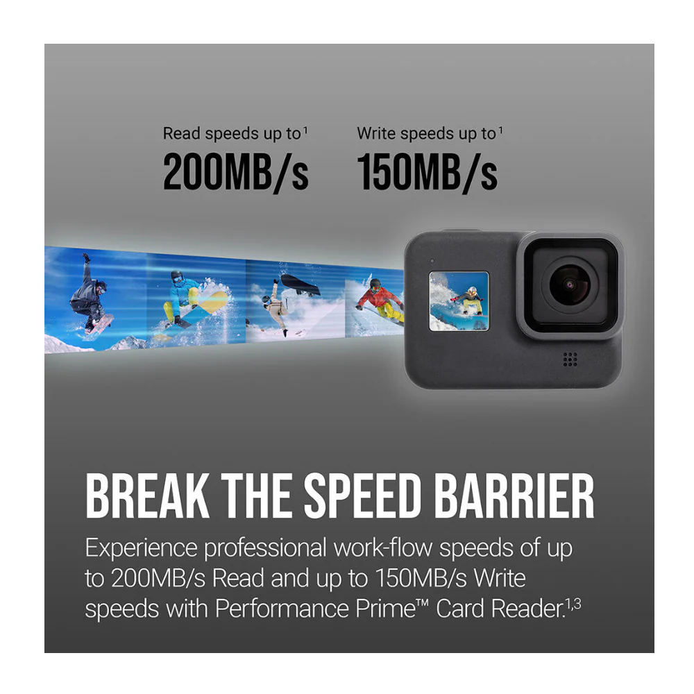 PNY 256GB PRO Elite Prime microSDXC Memory Card with SD Adapter - Image 5