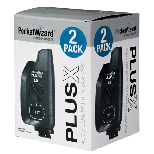 PocketWizard PlusX 801-129 Flash Transceiver for MPSLR Camera - 2 Pack - Image 3