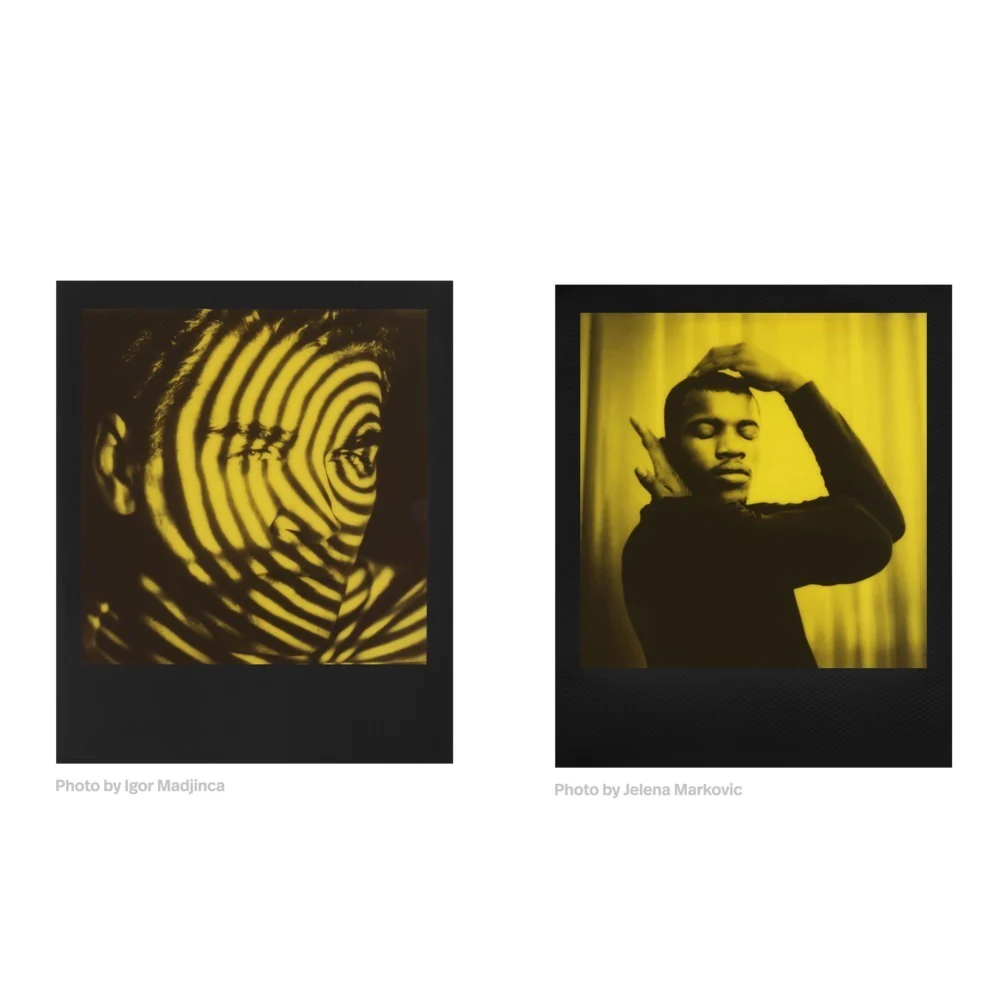 Polaroid Duochrome film for 600 - Black & Yellow Edition - Image 3