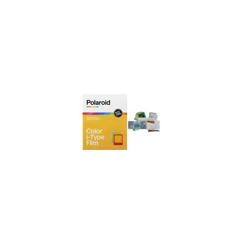 Polaroid Color Film for I-Type (Color Frames Edition, 5-Pack) and Focus Camera Film Kit Bundle - Image 3