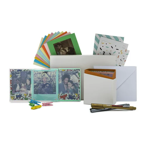 Polaroid Color Film for I-Type (Color Frames Edition, 5-Pack) and Focus Camera Film Kit Bundle - Image 7