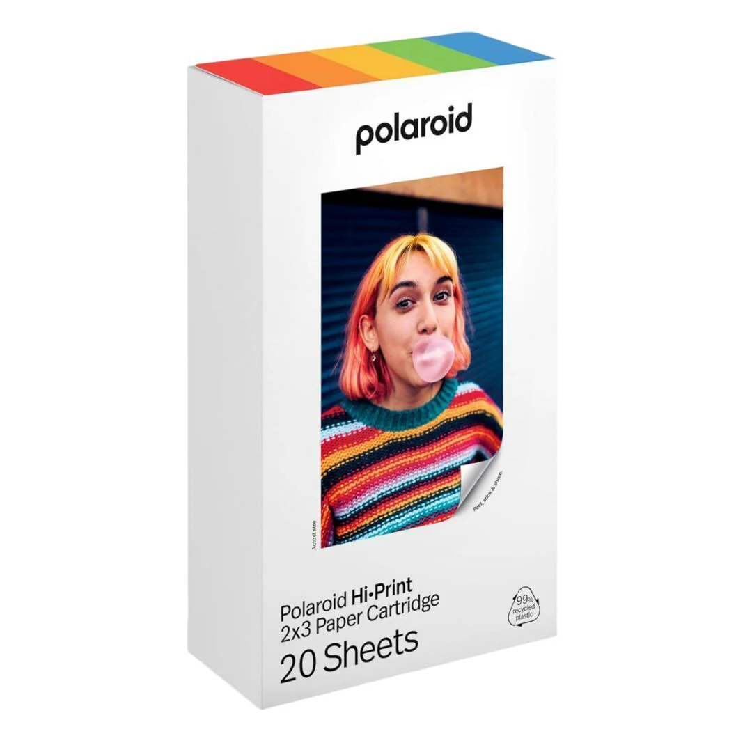 Polaroid Hi-Print 2nd Generation 2x3 Pocket Photo Bluetooth Printer with 40 Sheets (Black) - Image 4