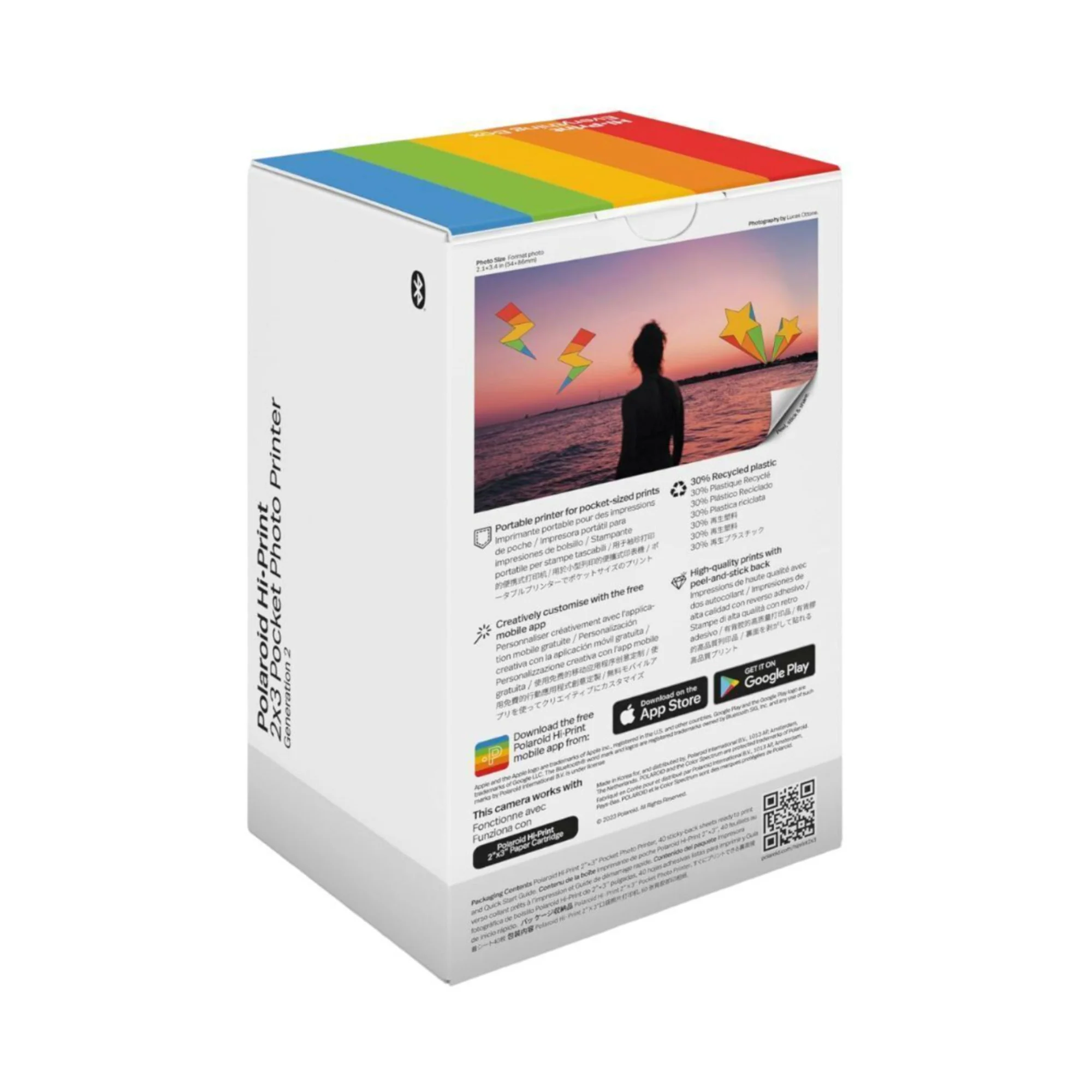 Polaroid Hi-Print Everything Box Gen 2 (Black) Bundle with Focus Camera Film Kit for Polaroid - Image 7