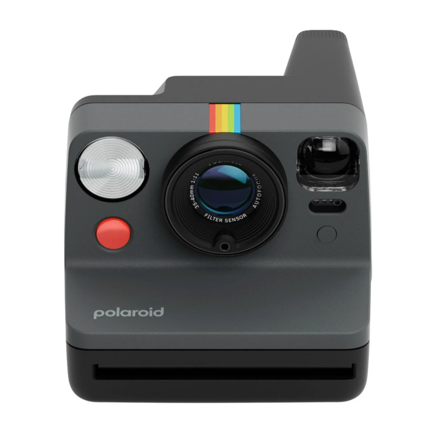 Polaroid Now Generation 3 Analog Instant Camera (Black) and Color Film Bundle (8 Photos) - Image 2