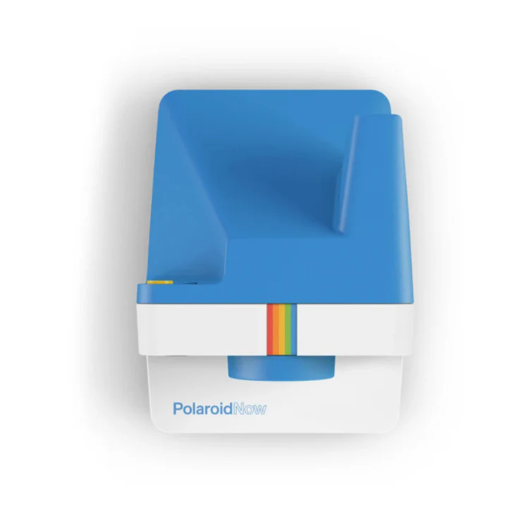 Polaroid Originals Now Viewfinder i-Type Instant Camera (Blue) Film Bundle - Image 3