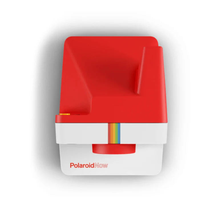 Polaroid Originals Now Viewfinder i-Type Instant Camera (Red) Film Bundle - Image 3