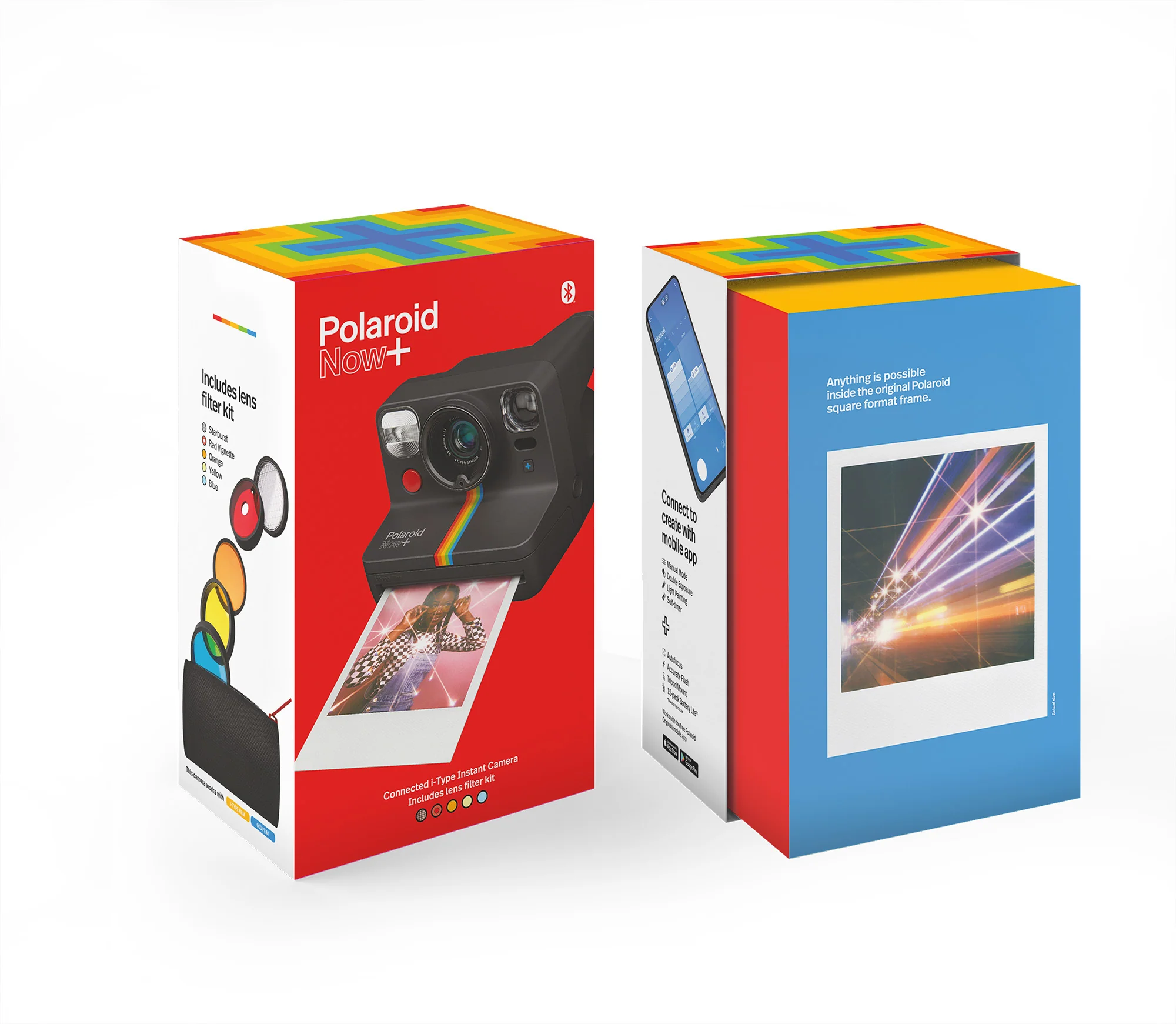 Polaroid NOW+ Instant Film Camera (Black) - Image 13
