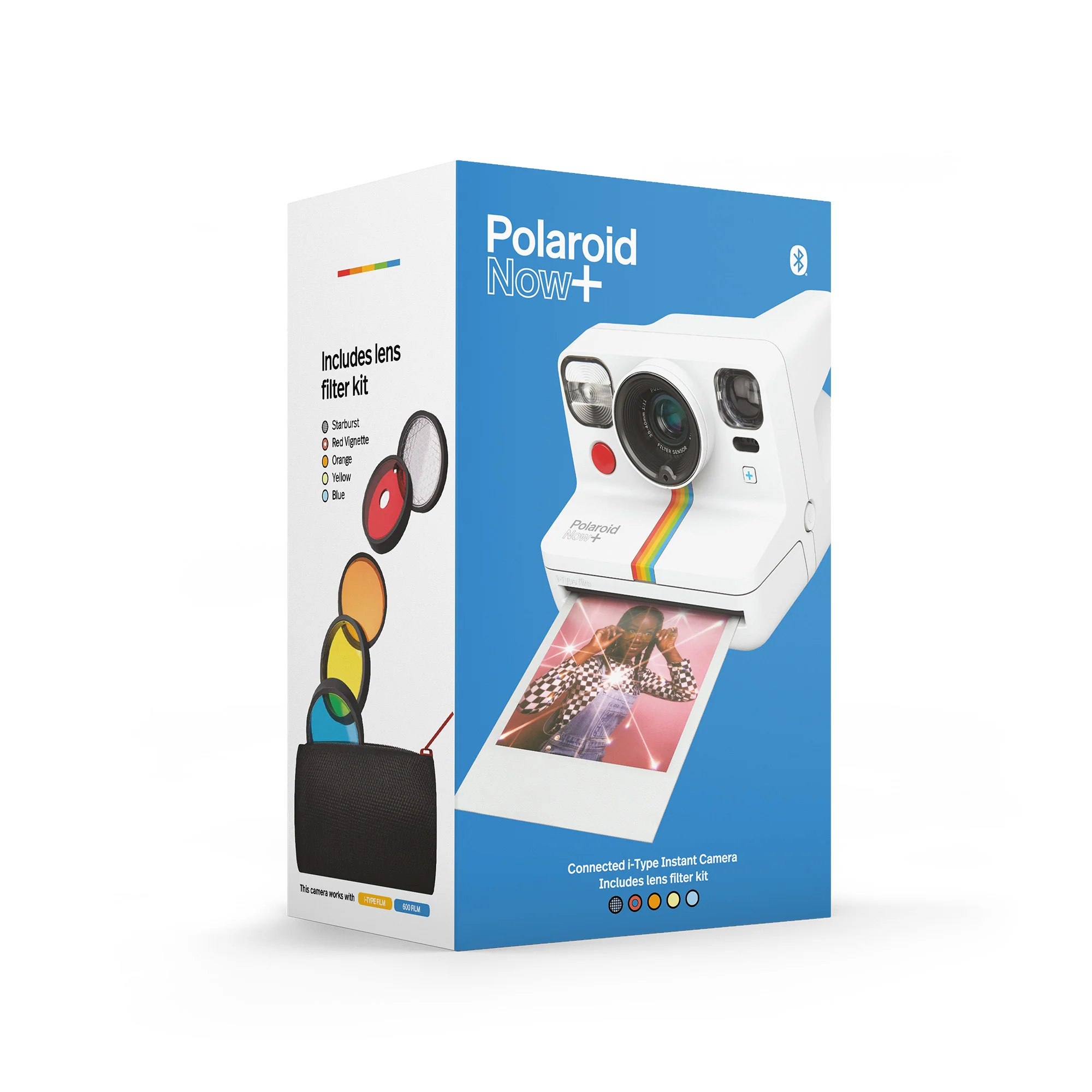 Polaroid NOW+ Instant Film Camera (White) - Image 15
