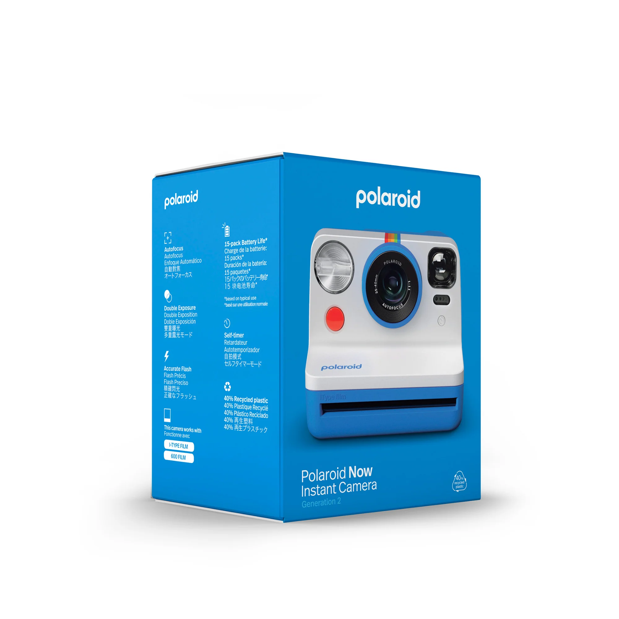 Polaroid NOW Instant Camera Generation 2 (Blue) - Image 10