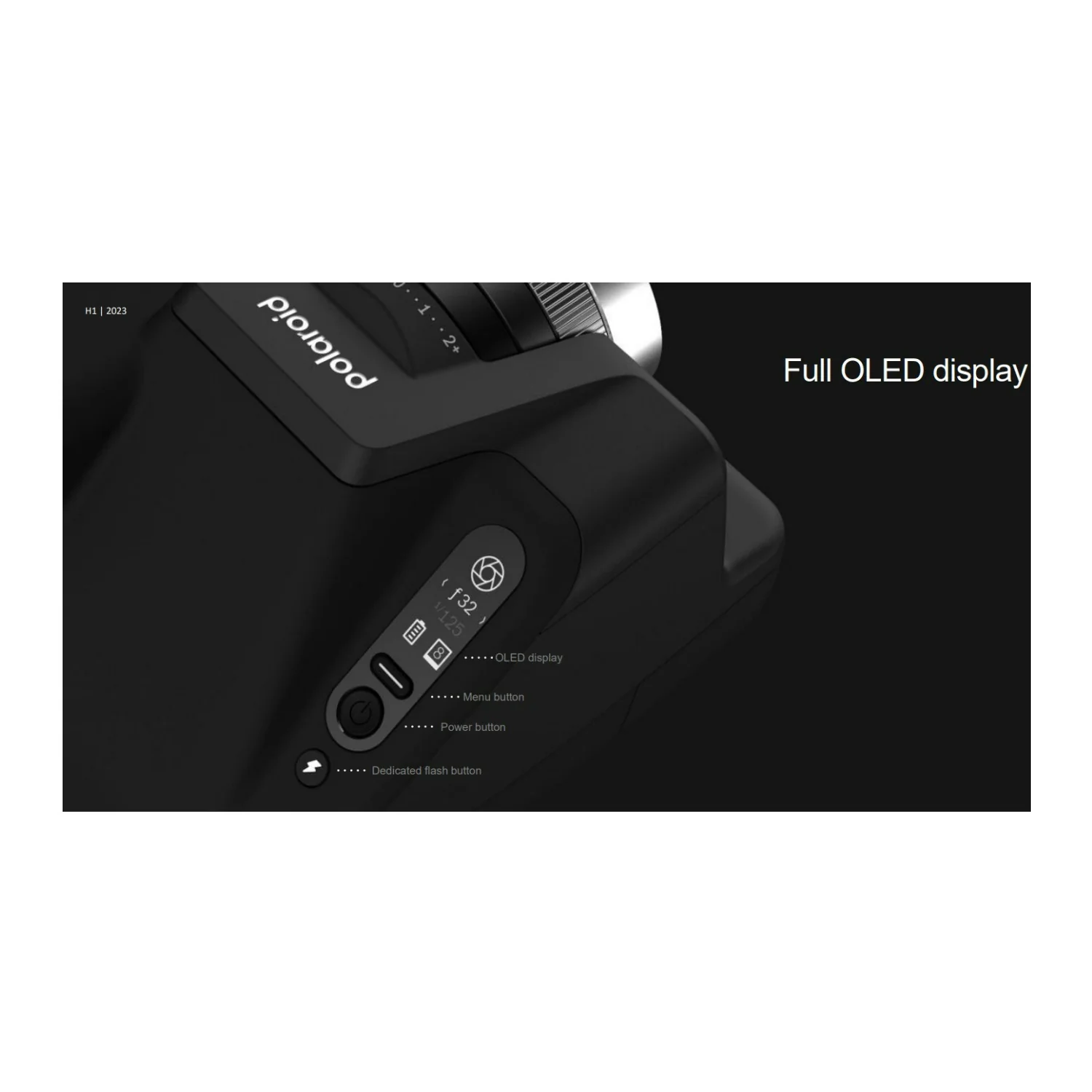 Polaroid I-2 Instant Analog Camera with Autofocus 3-Lens System and Built-In Manual Controls - Image 5