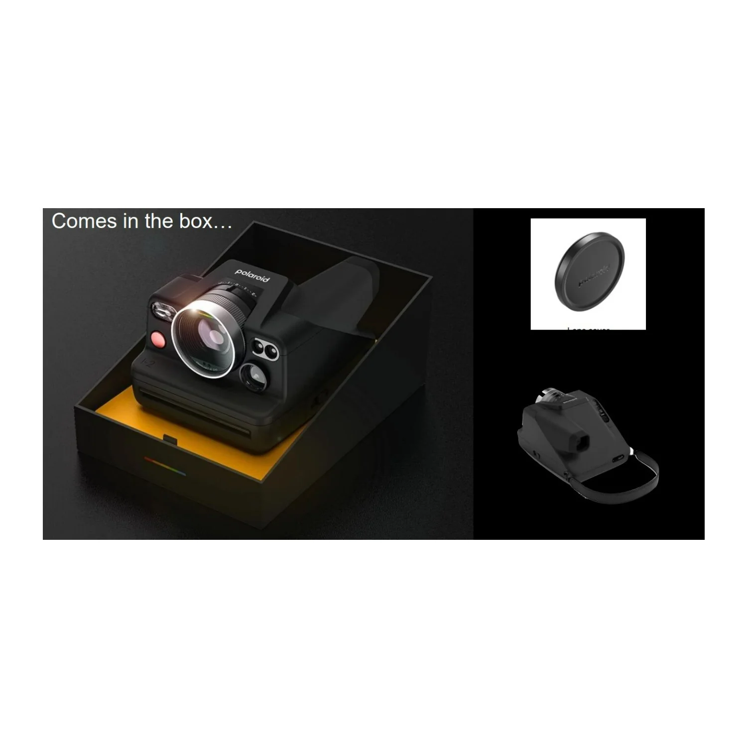 Polaroid I-2 Instant Analog Camera with Autofocus 3-Lens System and Built-In Manual Controls - Image 6