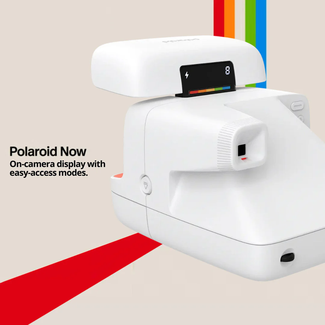 Polaroid Flip Instant Camera with Sonar Autofocus Bundle with Films - Image 3