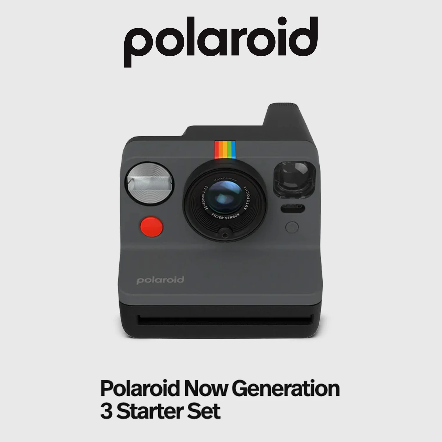 Polaroid Now Generation 3 Instant Camera with Film Kit and Color Instant Film (Black) Bundle - Image 2