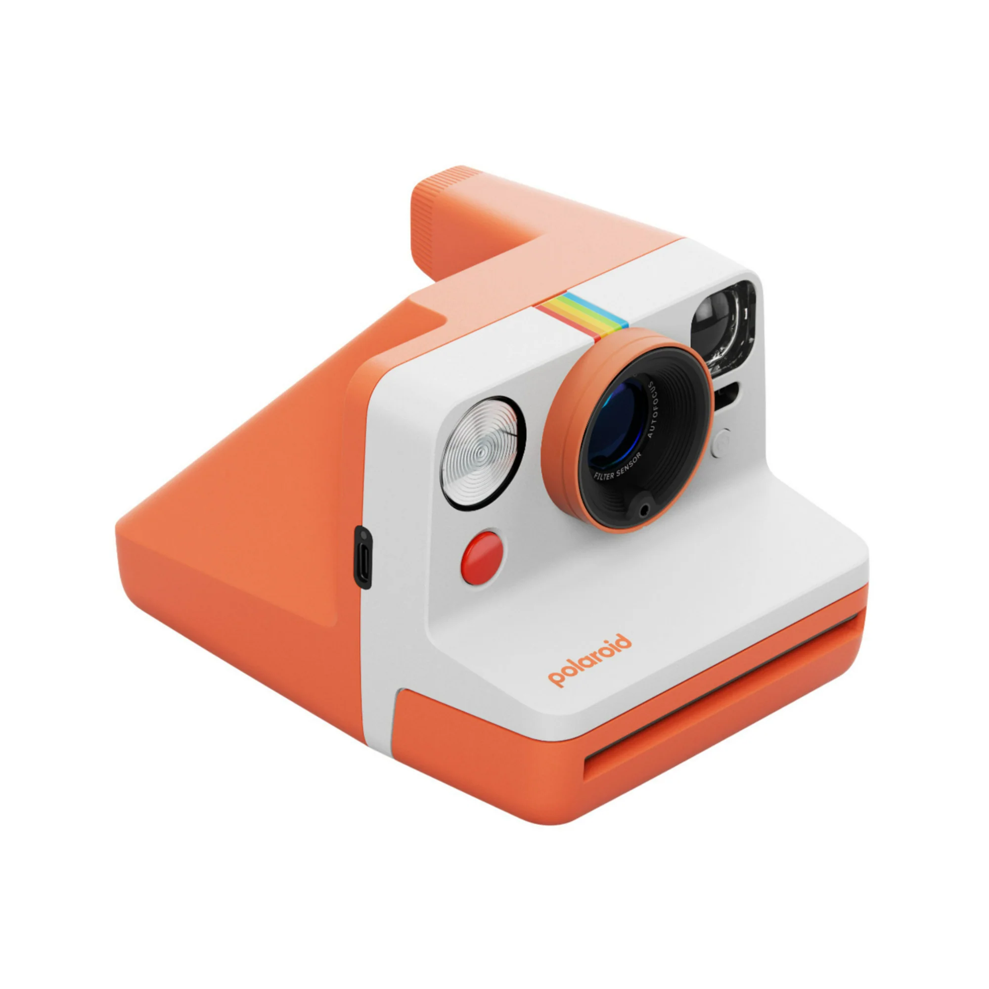Polaroid Now Generation 3 Coral Analog Instant Camera with Color Film Bundle - Image 3