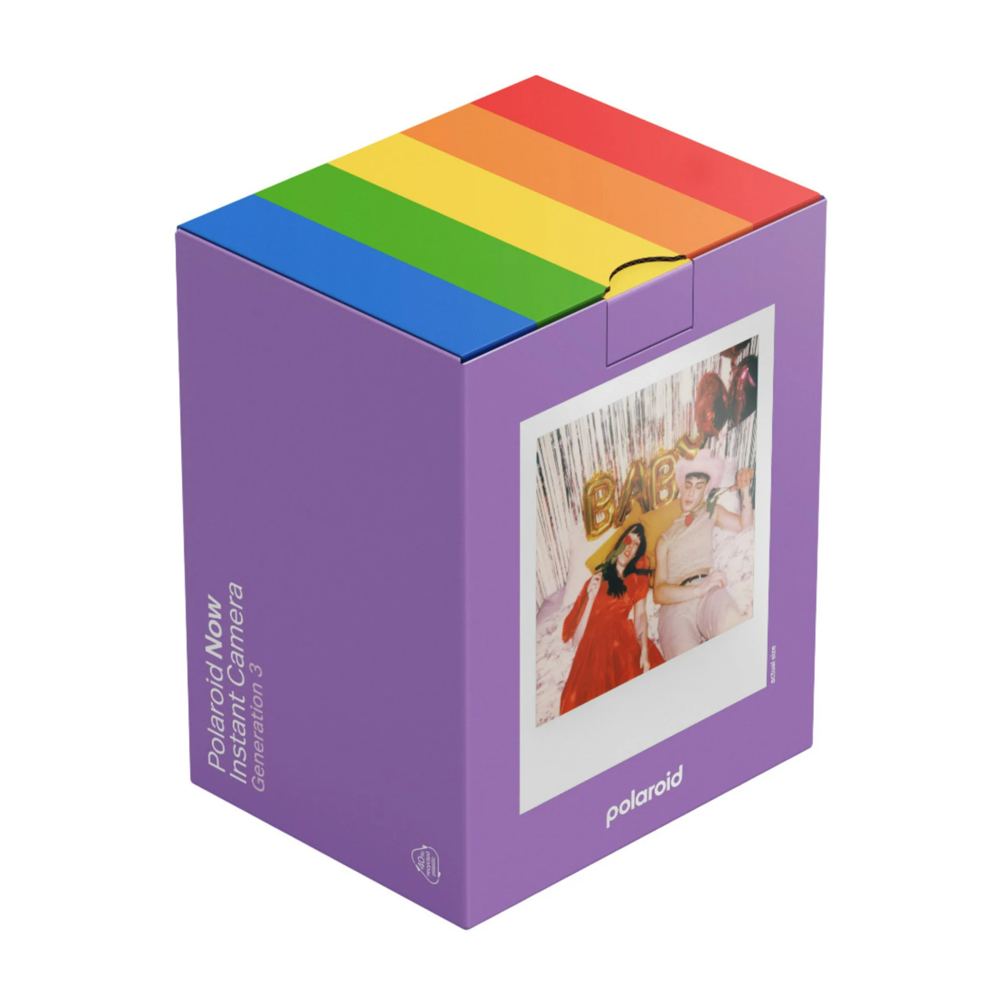 Polaroid Now Generation 3 Analog Instant Camera with Two-Lens Autofocus System (Purple) - Image 7