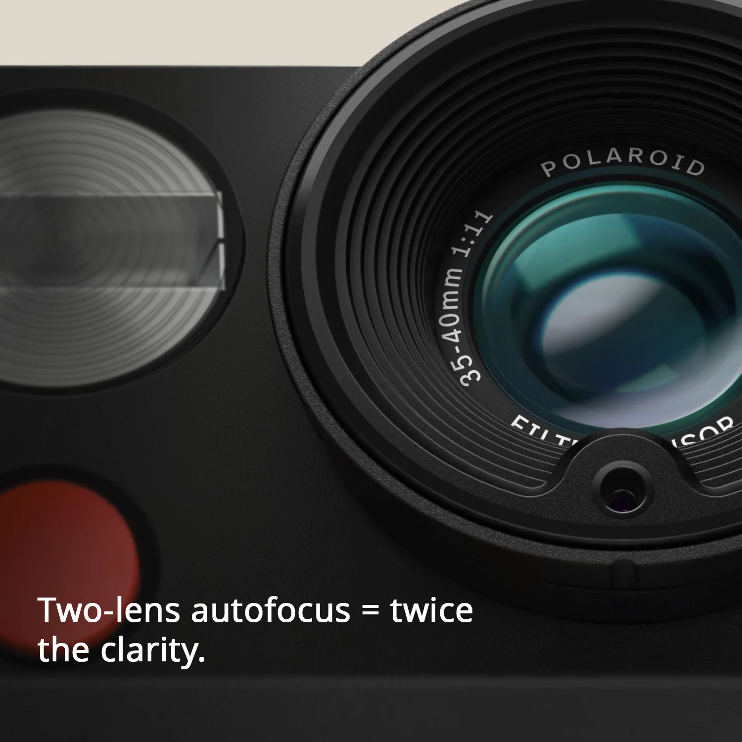 Polaroid Now Plus Generation 3 Instant Camera with Two-Lens AF System and Manual Mode (White) Bundle - Image 4