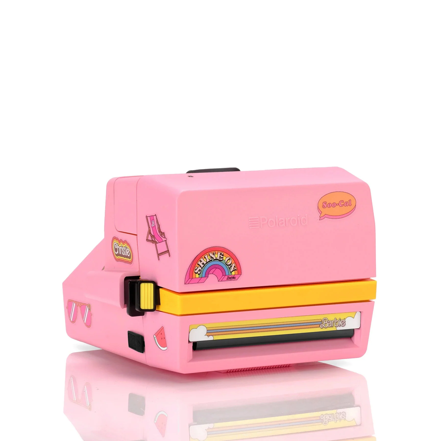 Polaroid 600 Instant Film Camera (Malibu Barbie) with Color Instant Film and Film Kit - Image 6