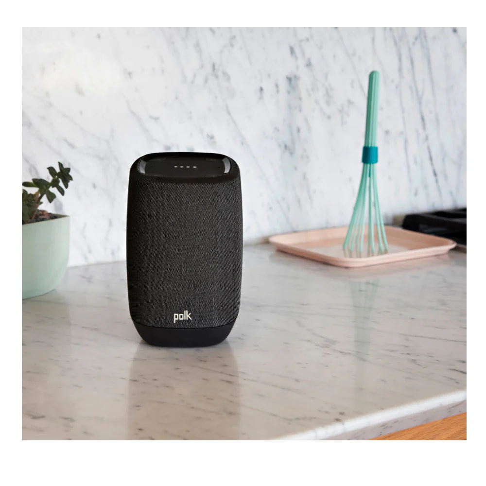 Polk Audio Assist Smart Bluetooth Speaker (Midnight Black) - Image 5