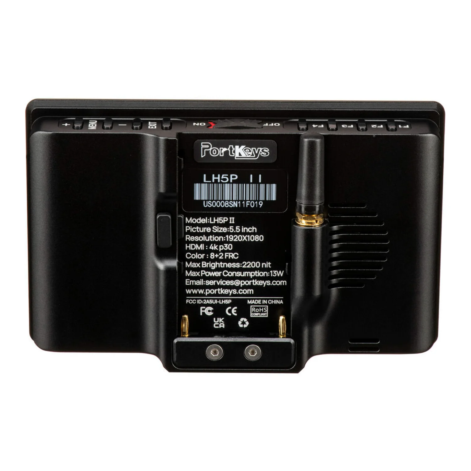 PORTKEYS LH5P II 5.5-Inch Touchscreen Monitor Bundle - Image 8