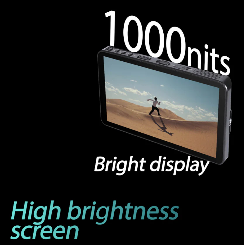 PORTKEYS LH7P 7-Inch High-Bright Touchscreen Monitor Bundle - Image 3