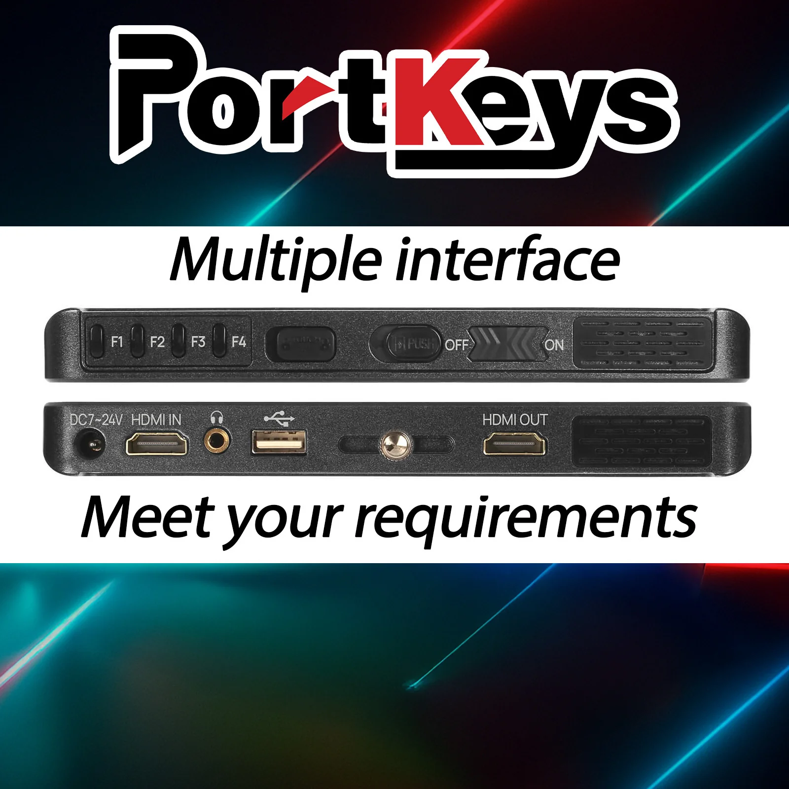 PORTKEYS LH7P 7-Inch High-Bright Touchscreen Monitor Bundle - Image 4