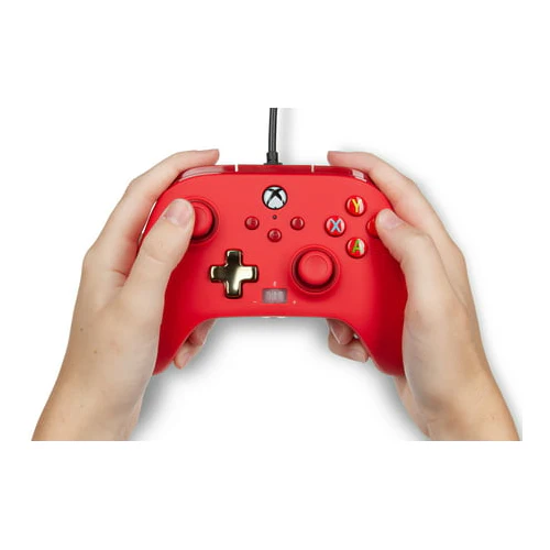 PowerA Enhanced Wired Controller for Xbox (Red) - Image 7