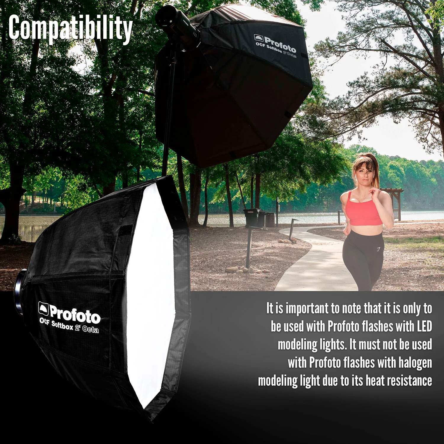 Profoto Softbox 3-Feet Octa Silver with Removable Diffuser and All-in-One Mount - Image 8