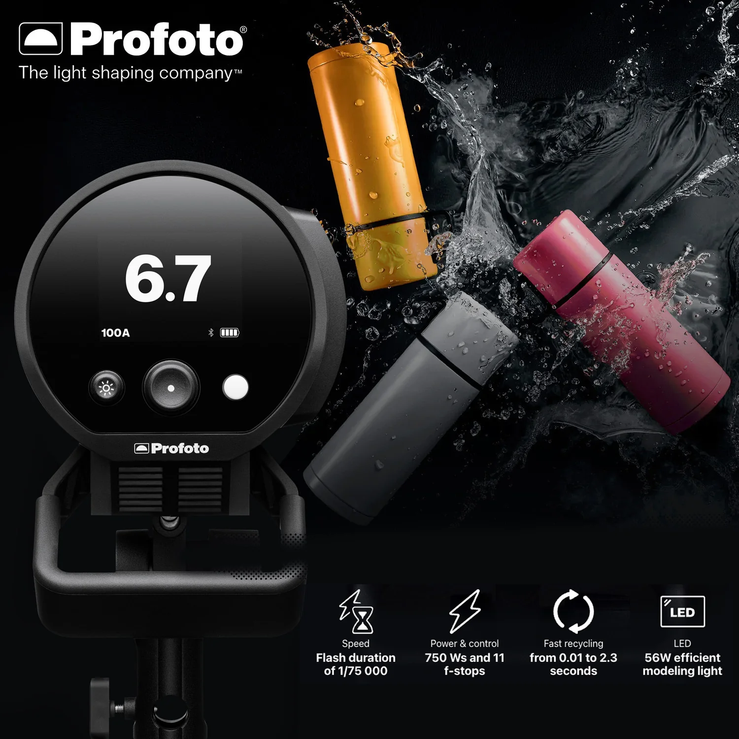 Profoto Pro-B3 Monolight Flash Single Kit - Image 6
