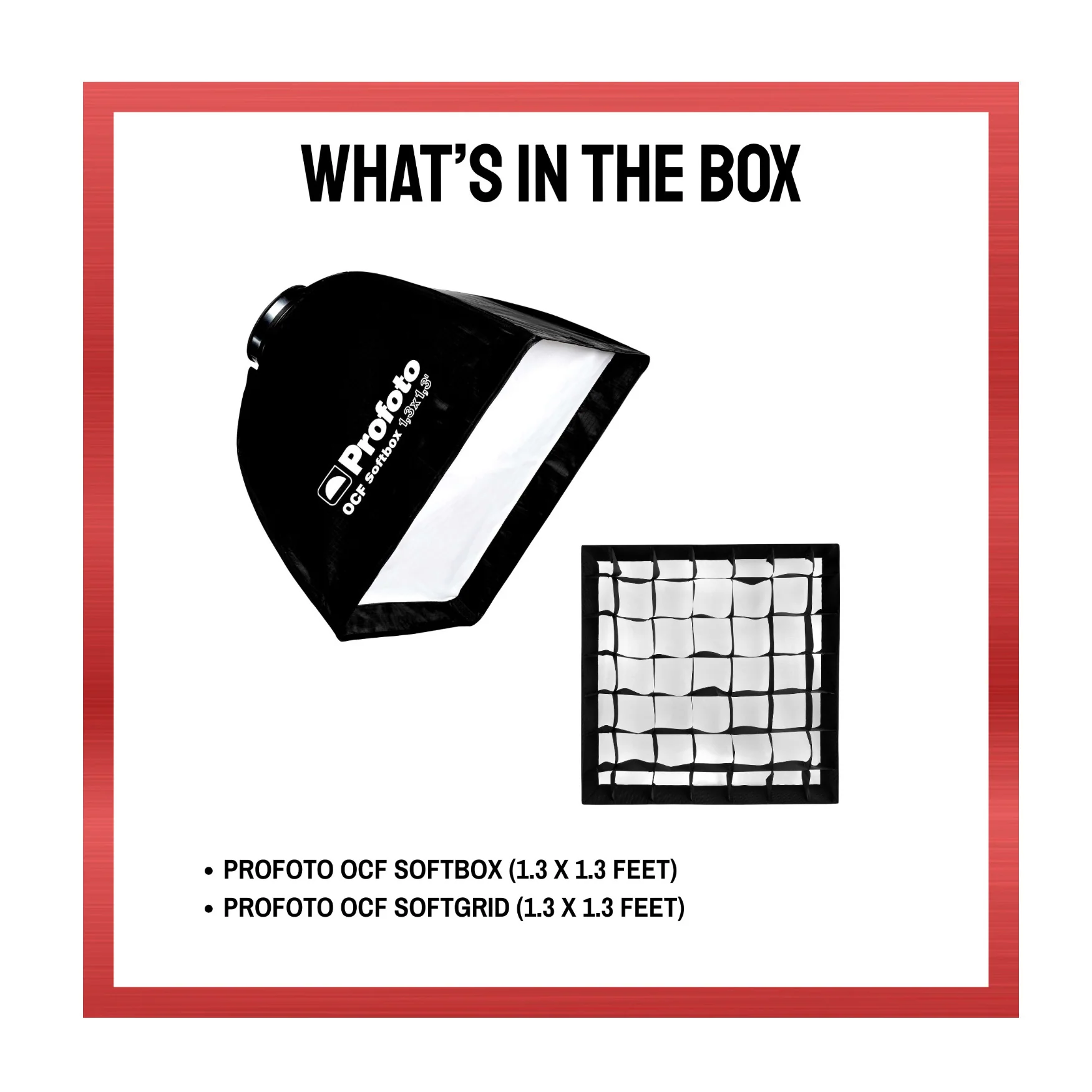 Profoto OCF Softbox 1.3x1.3 Ft. and Softgrid Bundle - Image 9