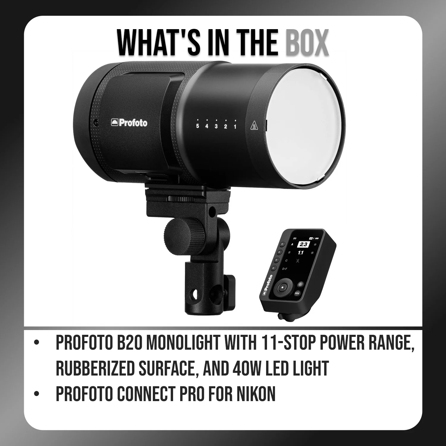 Profoto B20 and Profoto Connect Pro for Nikon - Image 7