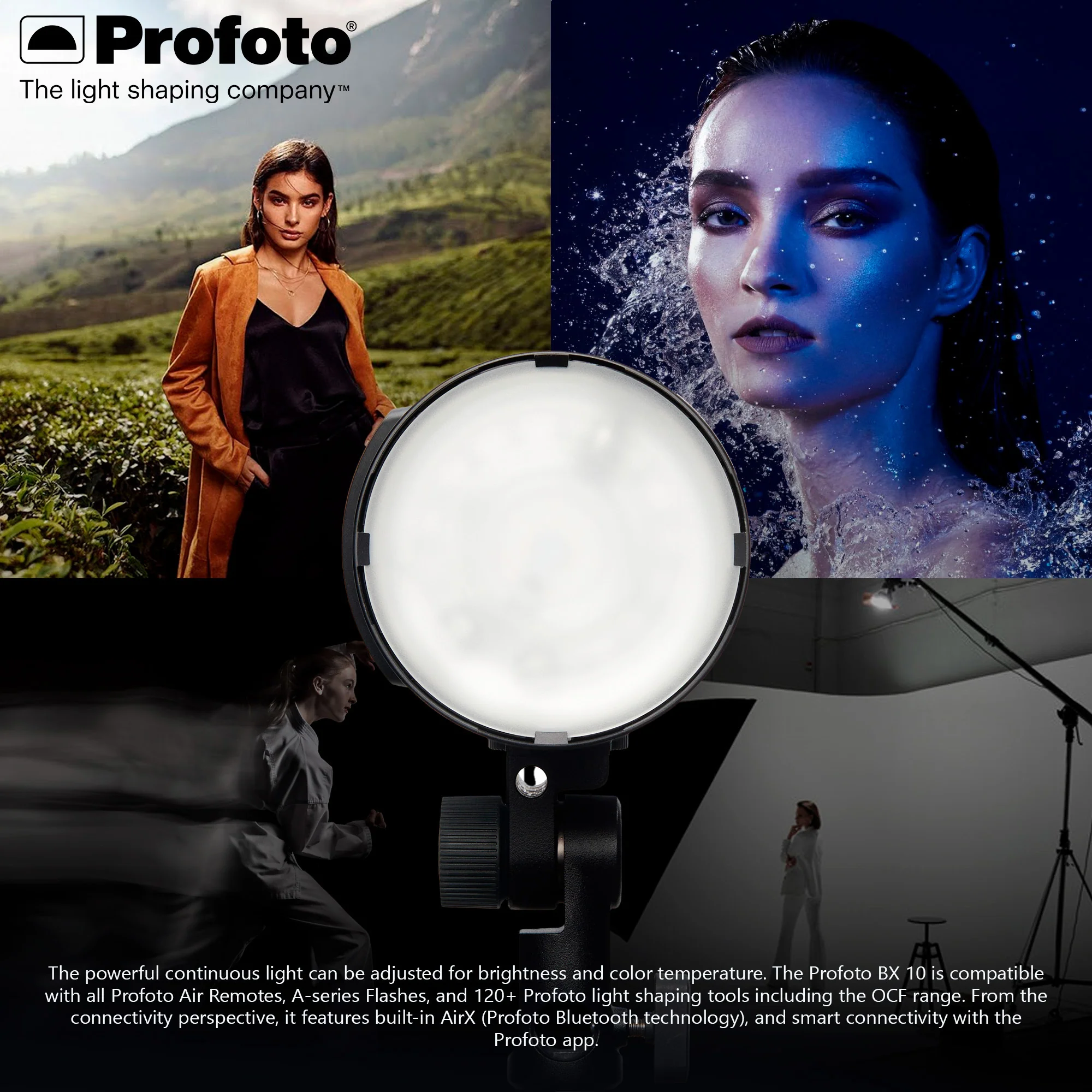Profoto B10X Off-Camera Flash and Continuous Light with Profoto Li-Ion Battery for B10 Bundle - Image 5