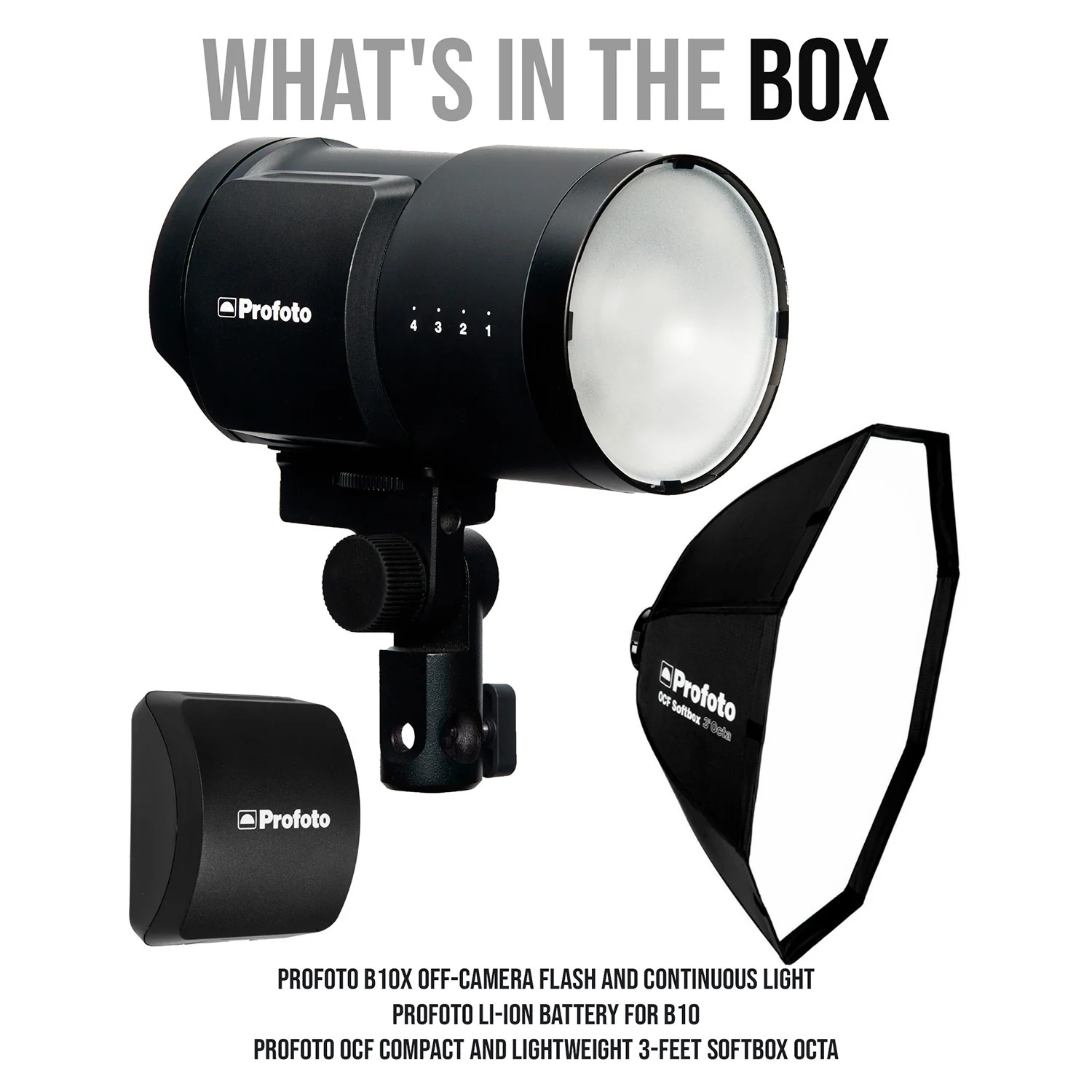 Profoto B10X Off-Camera Flash and Continuous Light with Profoto Li-Ion Battery for B10 Bundle - Image 7