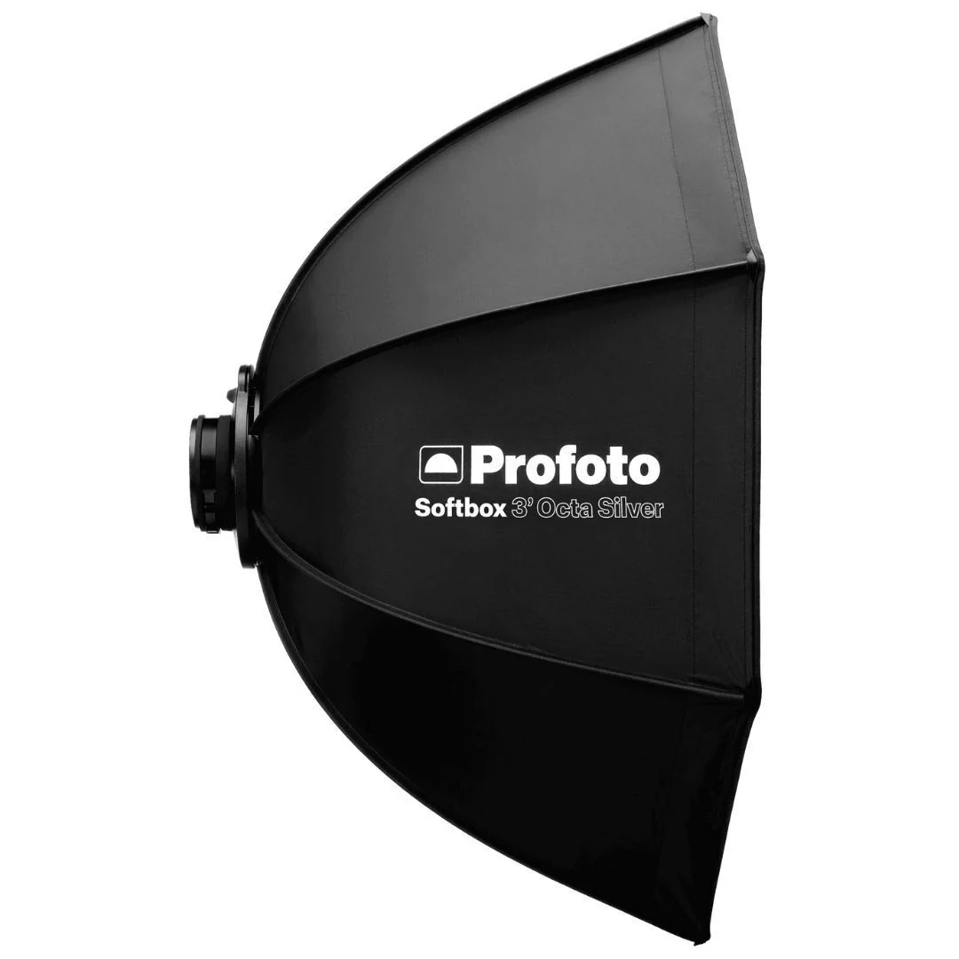Profoto L600D LED Light 600W Flicker-Free Light with Softbox 3 ft. Octa Silver - Image 2
