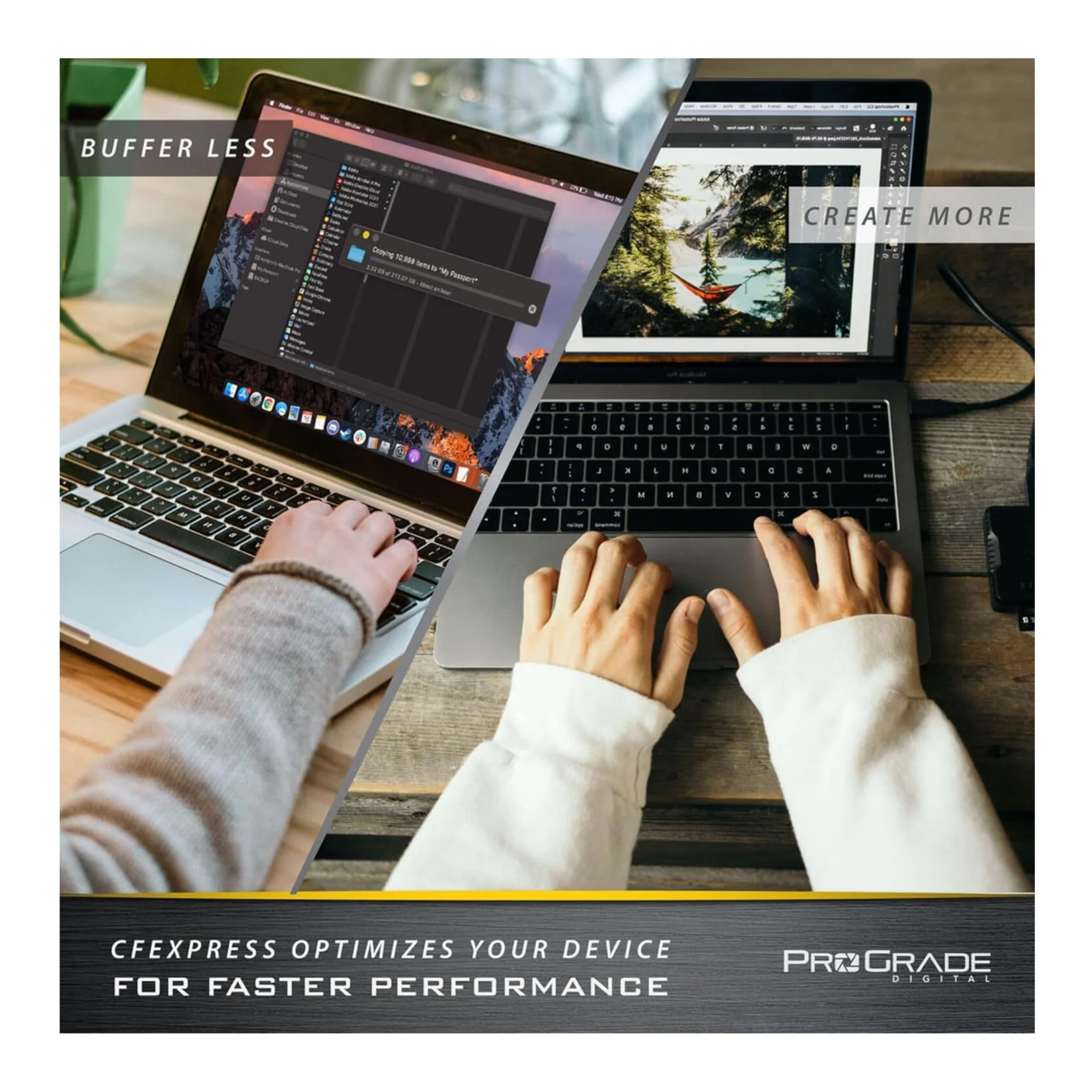 ProGrade Digital 1TB CFexpress 4.0 Type B Gold Memory Card (2-Pack) - Image 3