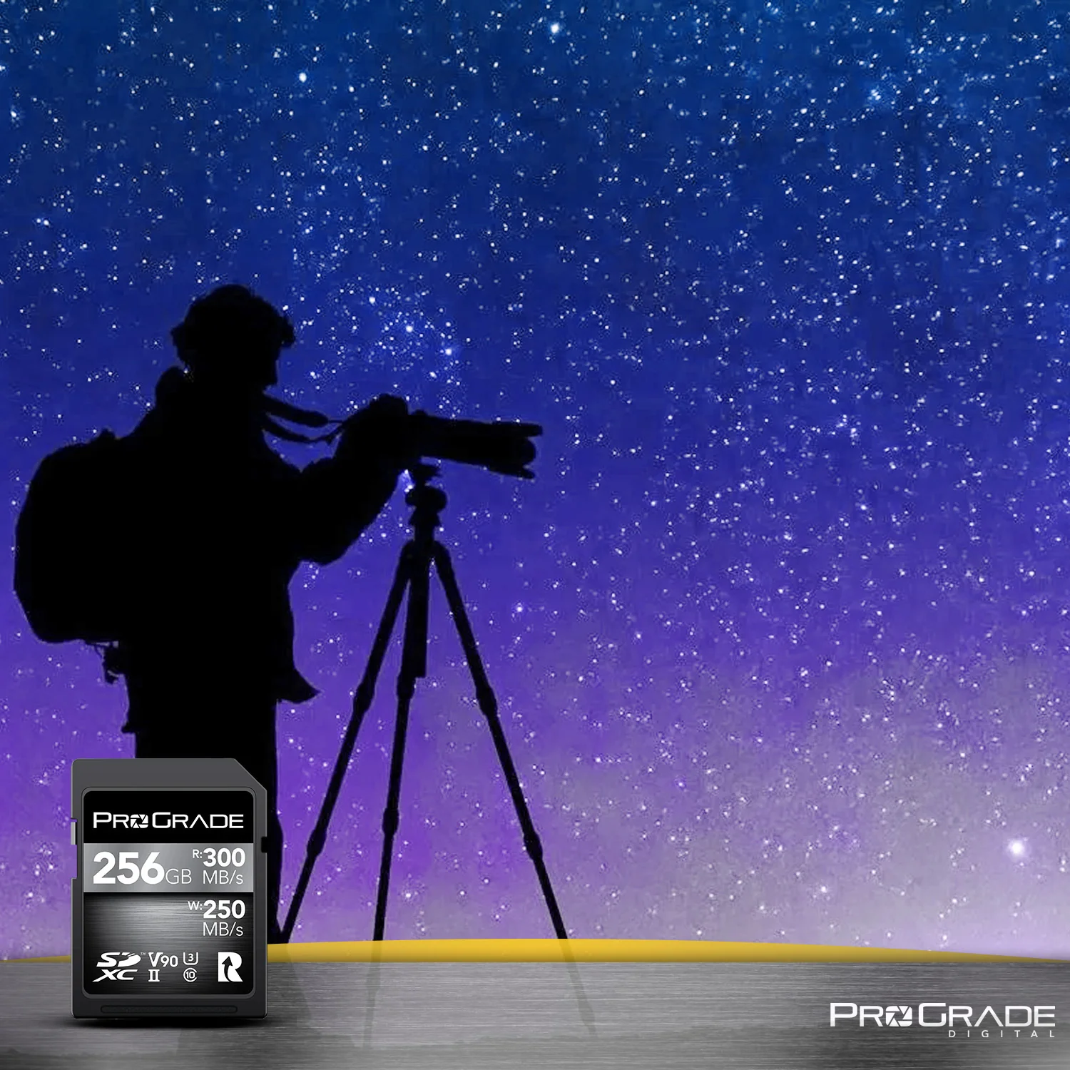 ProGrade Digital SDXC UHS-II V90 300R 256GB Capacity, 300MB/s Read and 250MB/s Write Memory Card - Image 6