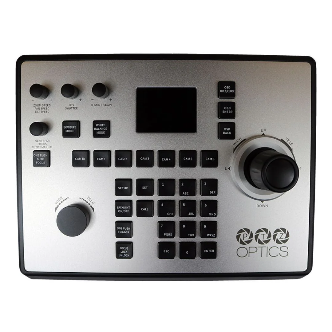 PTZOptics 4th Generation IP or Serial Joystick Controller for PTZ Cameras with Automatic Triggers - Image 4