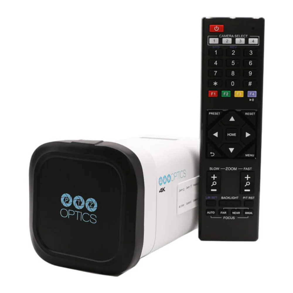 PTZOptics Studio 4K Camera with 20x Zoom, NDI HX2 Connectivity, and 16x Digital Zoom (White) - Image 5