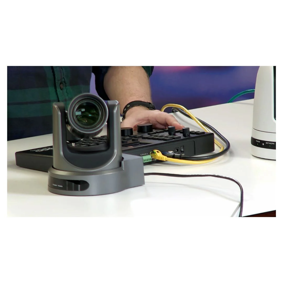 PTZOptics Move SE 30x FHD Advanced PTZ Auto-Tracking Camera (2-Pack) with Joystick Controller Bundle - Image 6